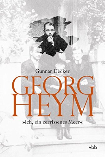 Beispielbild fr Georg Heym Ich,einzerrissenesMeer zum Verkauf von ANTIQUARIAT Franke BRUDDENBOOKS