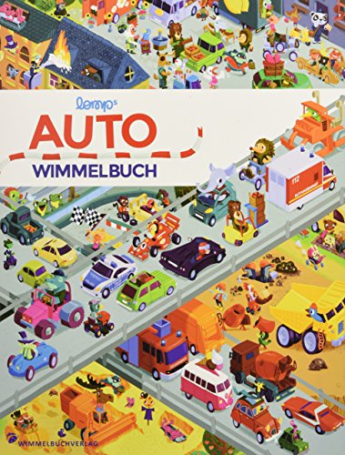 Beispielbild fr Auto Wimmelbuch: Das groe Wimmelbilderbuch mit Bagger, Mllauto, Feuerwehr, Polizei, Blaulicht und Tattata und vielen Fahrzeugen mehr zum Verkauf von medimops