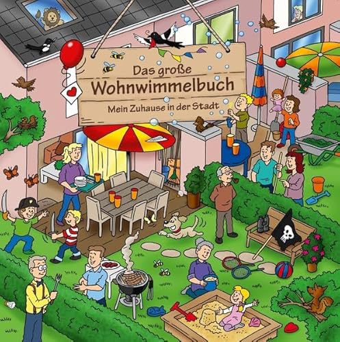 Beispielbild fr Das groe Wohnwimmelbuch: Mein Zuhause in der Stadt zum Verkauf von medimops