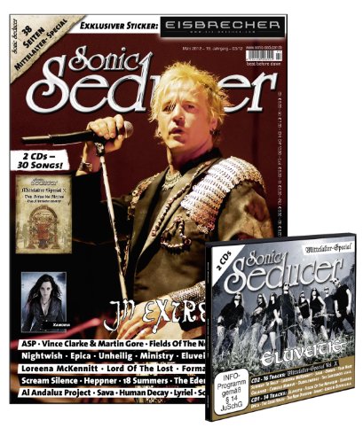 9783942515214: Sonic Seducer 03-12 mit 2 CDs im Digisleeve + 38 Seiten Mittelalter-Special + exkl. Eisbrecher-Sticker + In Extremo-Titelstory, Bands: ASP, Nightwish, ... + Mittelalterspecial + DCD im Digisleeve