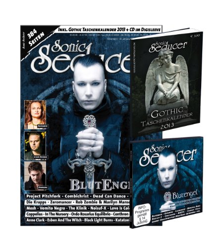 9783942515498: Sonic Seducer 02-13 mit Blutengel-Titelstory + Gothic Taschenkalender 2013 (insg. 384 Seiten) + CD, Bands: Dead Can Dance, Estampie, Diorama, Anne ... uvm.: + Gothic Taschenkalender 2013 + CD