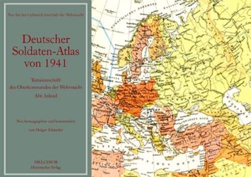 9783942562072: Deutscher Soldatenatlas von 1941