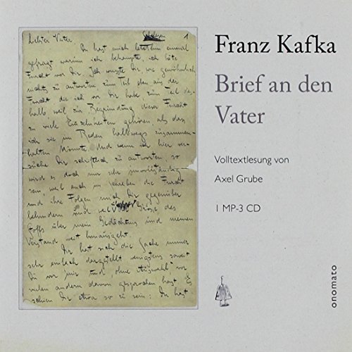 Brief an den Vater, 1 MP3-CD - Kafka, Franz