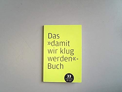 Beispielbild fr 33 Argumente fr Gott zum Verkauf von medimops