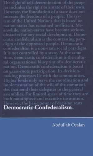 Stock image for Democratic Confederalism for sale by HPB-Ruby