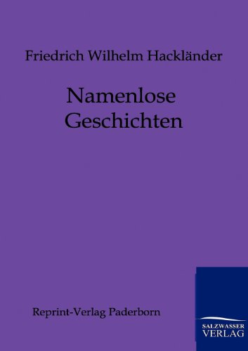 9783943184907: Namenlose Geschichten