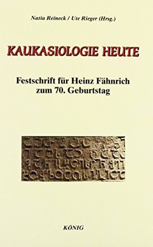 9783943210712: Kaukasiologie heute