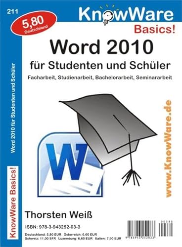 Beispielbild fr Word 2010 fr Studenten und Schler zum Verkauf von medimops