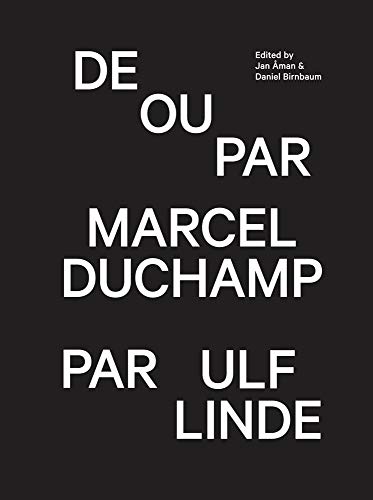 Beispielbild fr De ou par Marcel Duchamp par Ulf Linde ----------- [ ENGLISH TEXT ] zum Verkauf von Okmhistoire