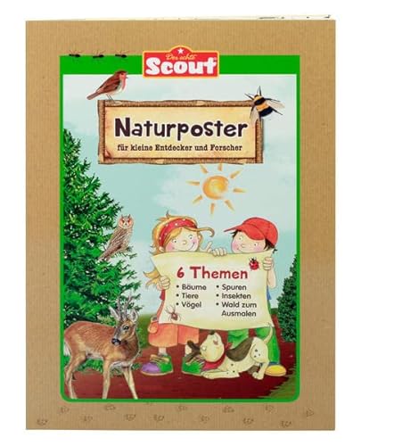 Beispielbild fr Scout Naturposter fr kleine Entdecker und Forscher zum Verkauf von medimops