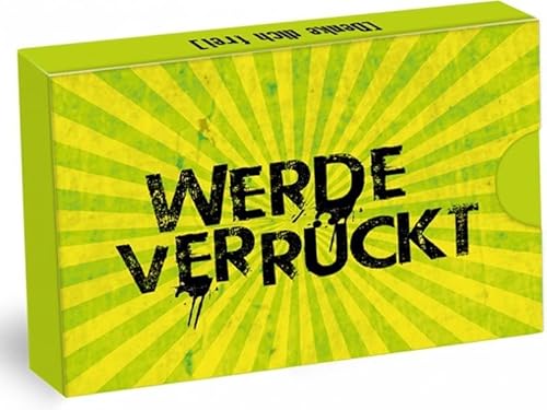 Imagen de archivo de Werde Verrckt - Set 33 Karten in Klappschachtel a la venta por medimops