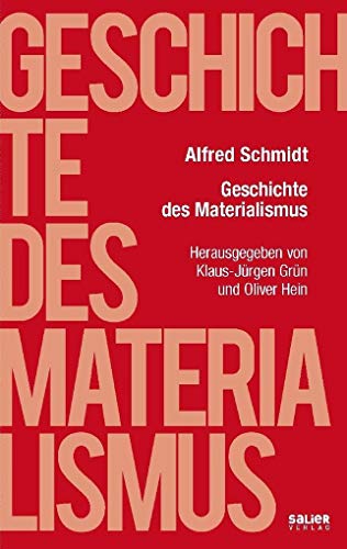 Imagen de archivo de Geschichte des Materialismus -Language: german a la venta por GreatBookPrices