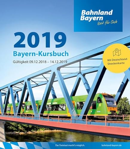 9783943551112: Bayern-Kursbuch 2019