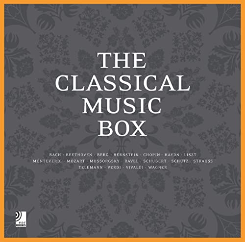 Beispielbild fr The Classical Music Box. Bach, Beethoven, Berg, Bernstein, Chopin, Hayden, Liszt, Monteverdi, Mozart, Mussorgsky, Ravel, Schubert, Schutz, Strauss, Teleman, Verdi, Vivaldi, Wagner zum Verkauf von Valley Books