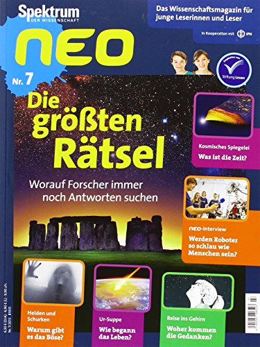 Beispielbild fr Die Grten Rtsel: Worauf Forscher immer noch Antworten suchen zum Verkauf von medimops