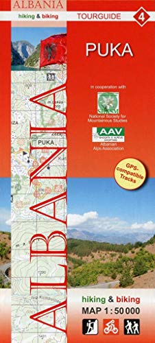 Stock image for Albania hiking &amp; biking 4: Puka for sale by Blackwell's