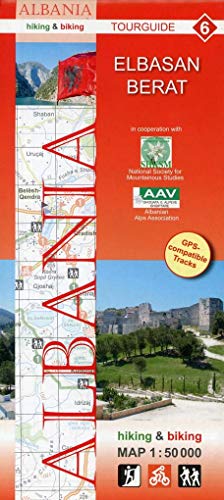 Stock image for Albania hiking &amp; biking 6: Elbasan - Berat for sale by Blackwell's