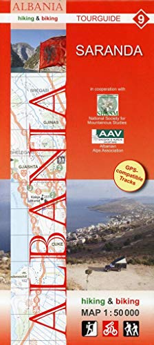 Imagen de archivo de Albania hiking &amp; biking 9: Saranda a la venta por Blackwell's