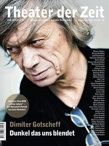 Stock image for Dimiter Gotscheff - Dunkel das uns blendet: ARBEITSBUCH 2013 for sale by medimops