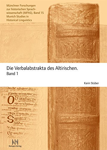 Stock image for Verbalabstrakta des Altirischen for sale by ISD LLC