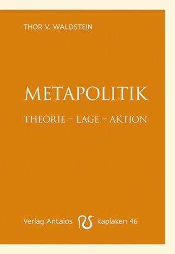 9783944422466: Metapolitik: Theorie Lage Aktion