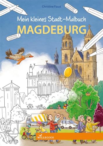 Beispielbild fr Mein kleines Stadt-Malbuch Magdeburg zum Verkauf von Revaluation Books