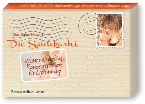 9783944548210: Die Spielkartei. Wahrnehmung - Konzentration - Entspannung