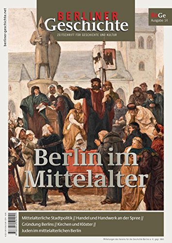 Stock image for Berliner Geschichte 14 - Zeitschrift f. Geschichte u. Kultur for sale by Blackwell's