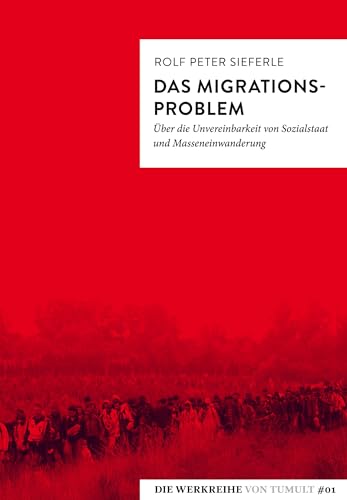 Beispielbild für Das Migrationsproblem: Über die Unvereinbarkeit von Sozialstaat und Masseneinwanderung (Die Werkreihe von Tumult) zum Verkauf von medimops