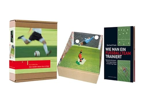 9783944876689: Geschenkbox mit Buch: DIE FUSSBALLBOX: Wie man ein Fussballteam trainiert