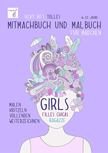 9783944956220: Mitmachbuch und Malbuch - Mdchen. 6-10 Jahre