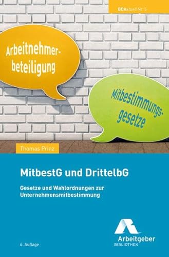 Stock image for MitbestG und DrittelbG for sale by Blackwell's