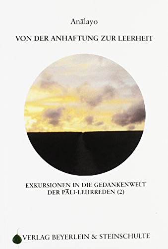 Beispielbild fr Von der Anhaftung zur Leerheit: Exkursionen in die Paligedankenwelt zum Verkauf von Books From California