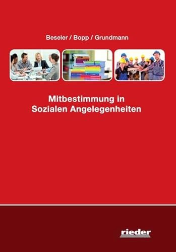 Beispielbild fr Mitbestimmung in Sozialen Angelegenheiten zum Verkauf von medimops