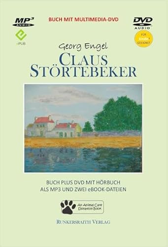 9783945504437: Claus Strtebeker - Taschenbuch mit Multimedia DVD als Audio-DVD mit Hrbuch als MP3-Datei, eBook als ePub und fr Kindle - Audiobook, MP3 Audio, Audio-CD, MP3-Ausgabe, Hrbuch, Gelesene Literatur