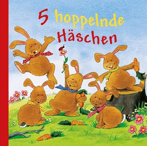 Beispielbild fr 5 hoppelnde Hschen zum Verkauf von medimops