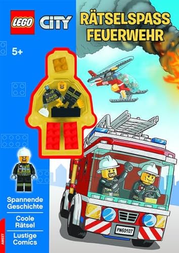 9783946097358: LEGO CITY(TM) Rtselspass Feuerwehr: mit LEGO Minifigur