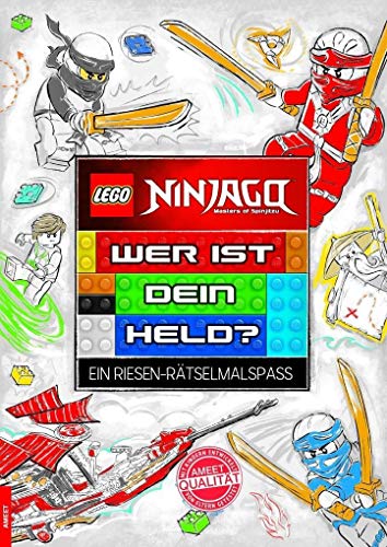 Beispielbild fr LEGO NINJAGOTM Wer ist dein Held?: Ein Riesen-Rtselmalspa zum Verkauf von medimops