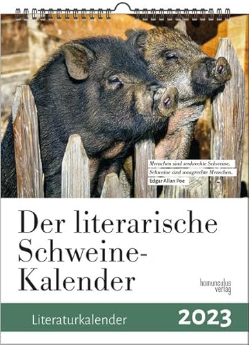 9783946120858: Der literarische Schweine-Kalender 2023
