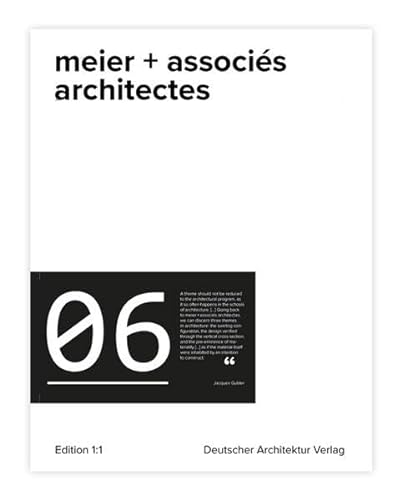 Stock image for meier + associs architectes for sale by Blackwell's