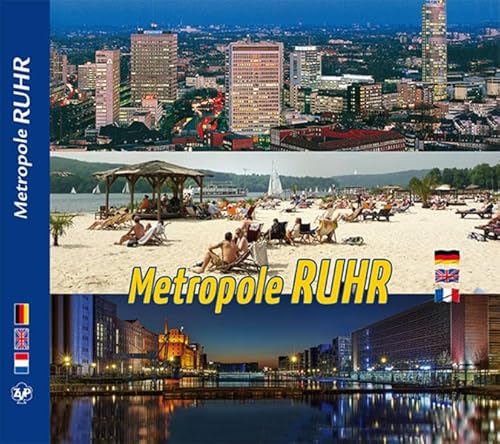 Imagen de archivo de RUHRGEBIET - Metropole RUHR - dreispr. Ausgabe D/E/F a la venta por WorldofBooks