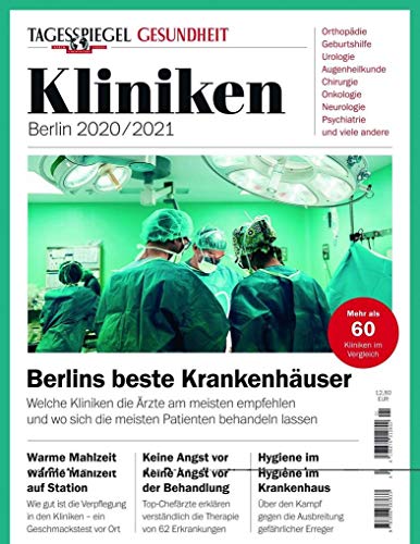 Beispielbild fr Kliniken: Tagesspiegel Sonderheft 2020/ 2021 zum Verkauf von medimops