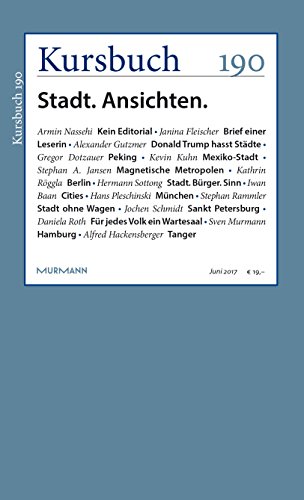 Stock image for Kursbuch 190. Stadt. Ansichten. for sale by medimops