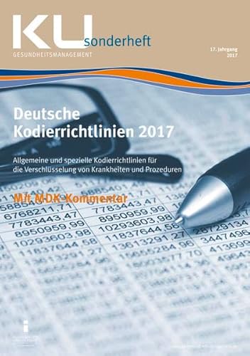 Beispielbild fr Deutsche Kodierrichtlinien mit MDK-Kommentierung 2017: KU Sonderheft zum Verkauf von medimops