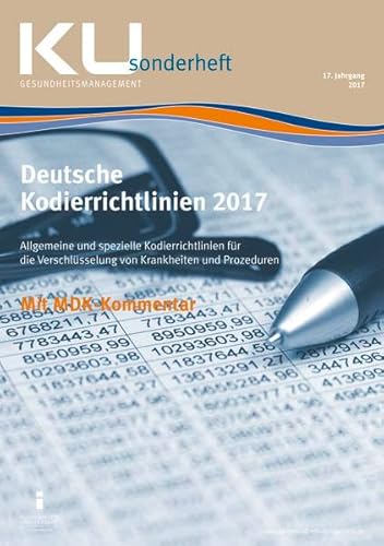 Stock image for Deutsche Kodierrichtlinien mit MDK-Kommentierung 2017: KU Sonderheft for sale by medimops
