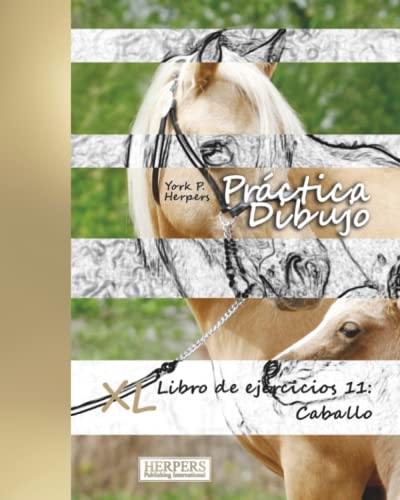 Beispielbild fr Prctica Dibujo - XL Libro de ejercicios 11: Caballo zum Verkauf von Buchpark