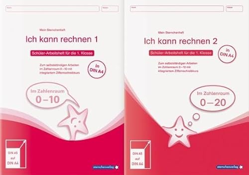 Stock image for Ich kann rechnen 1 und 2 - Ausgabe in A4 - Schlerarbeitshefte fr die 1. Klasse -Language: german for sale by GreatBookPrices