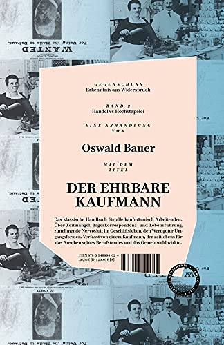 Beispielbild fr Gegenschuss 2: Erich Wulffen DER HOCHSTAPLER vs Oswald Bauer DER EHRBARE KAUFMANN zum Verkauf von medimops