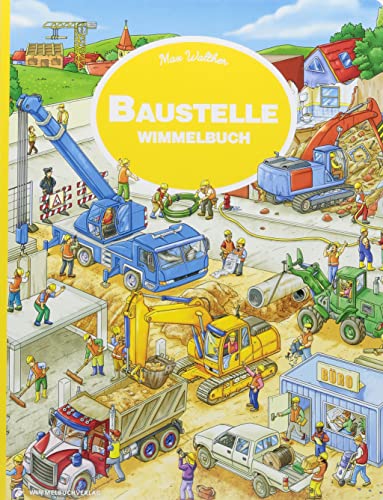 Stock image for Baustelle Wimmelbuch: Kinderbücher ab 3 Jahre - Bilderbuch for sale by WorldofBooks
