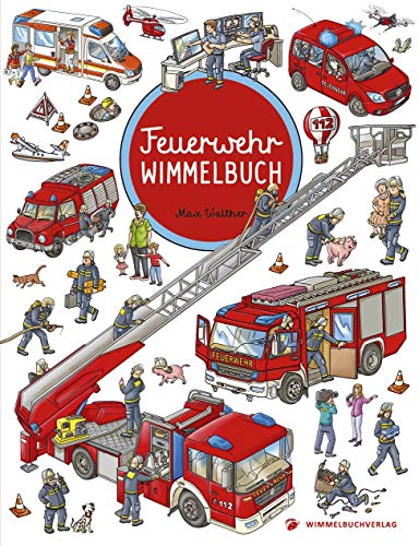 Imagen de archivo de Feuerwehr Wimmelbuch - Das groe Bilderbuch ab 2 Jahre -Language: german a la venta por GreatBookPrices